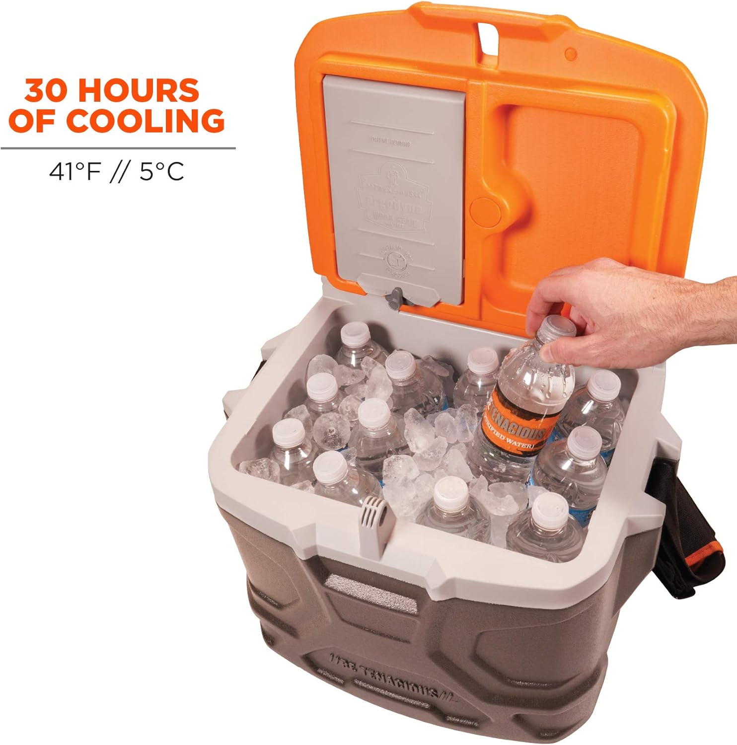 Get Cheap Price Ergodyne Chill Its 5170 Hard Sided Cooler, Insulated Lunch Box, 17-Quart