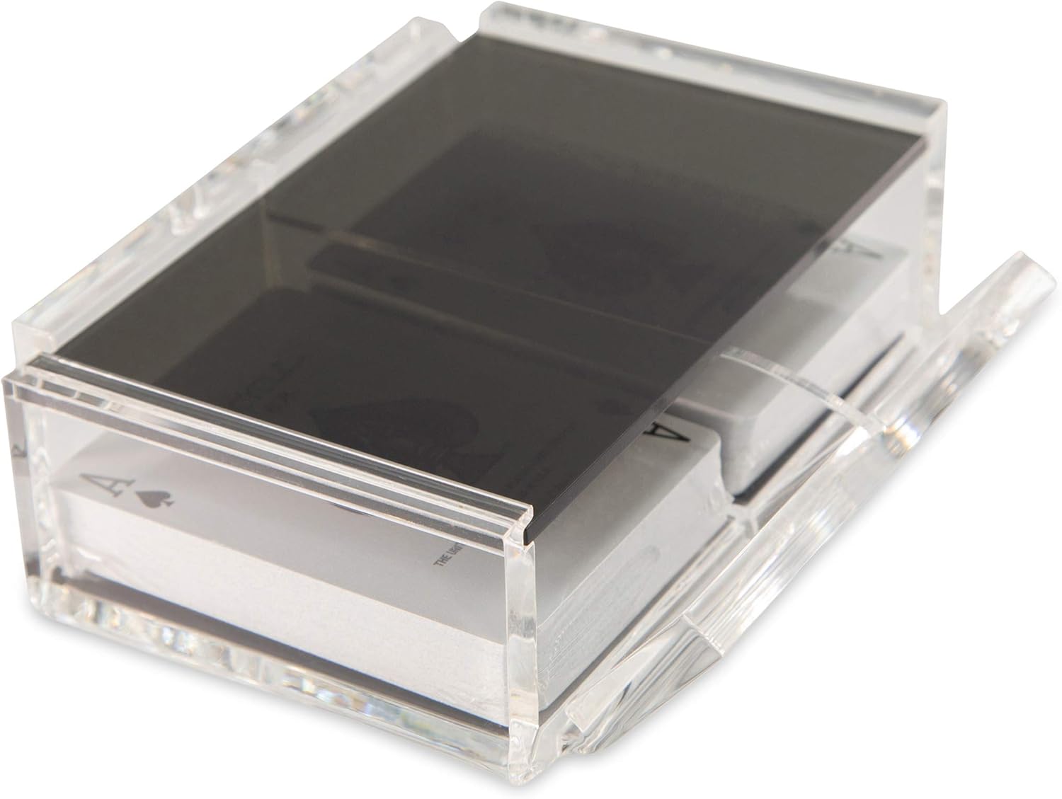 La Canasta Set, Canasta Card Holder Tray with 2 Decks of