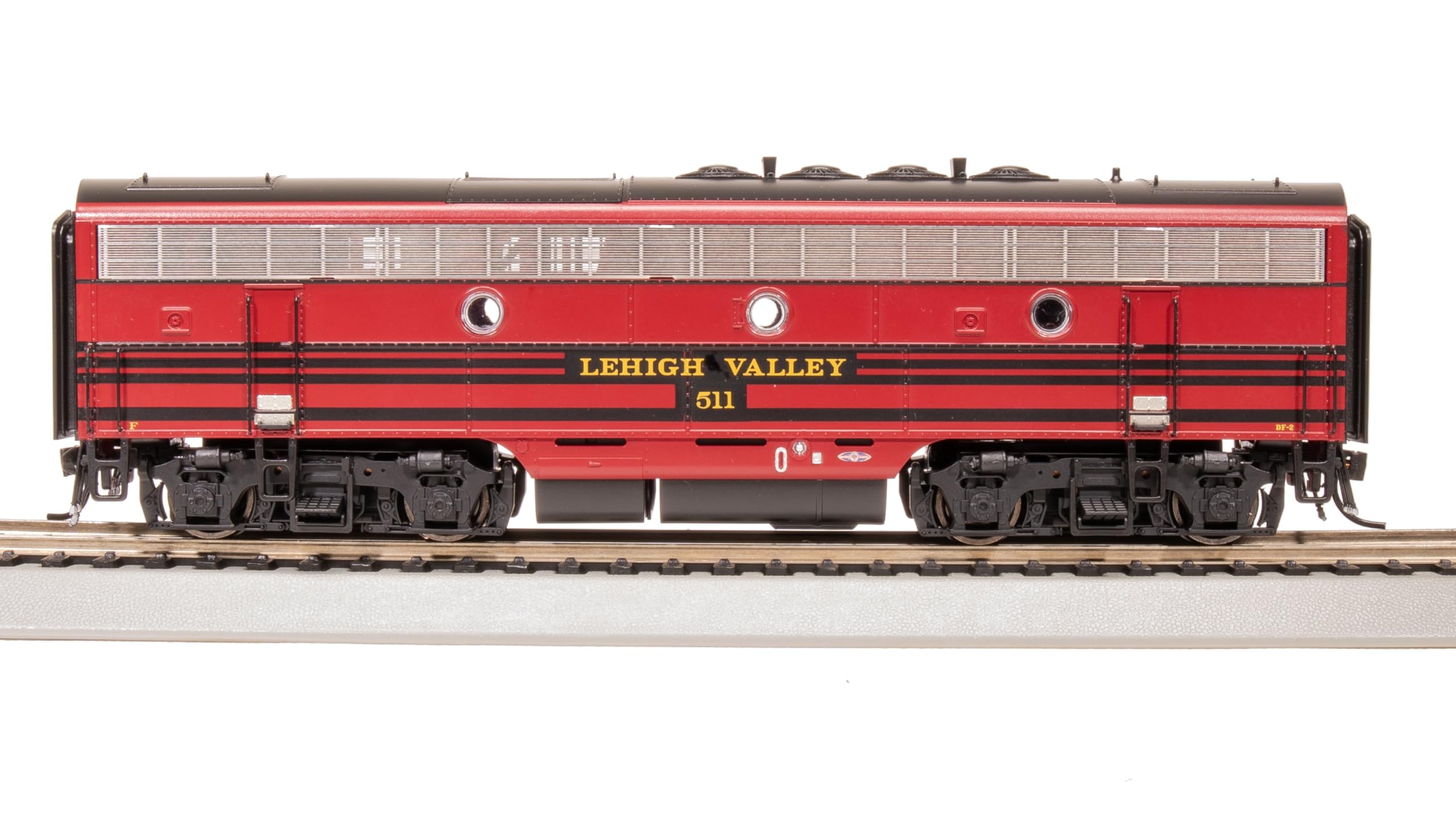 Broadway Limited 8173 EMD F3B, LV 513, Cornell Red w/Black Stirpes, Paragon4 Sound/DC/DCC, HO Scale