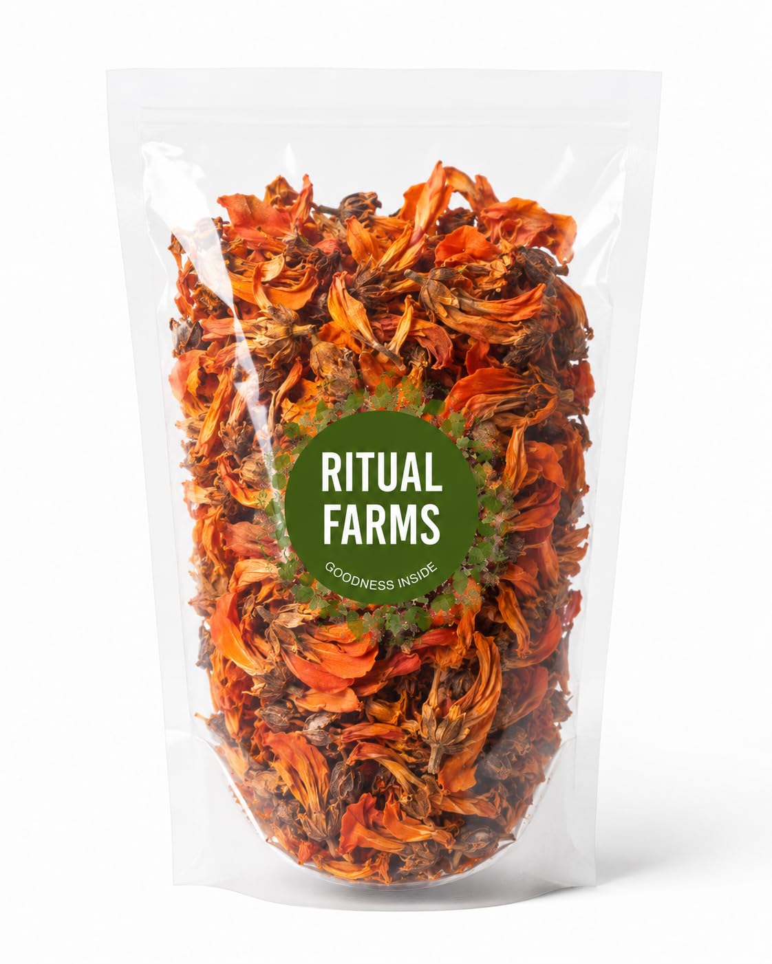 Ritual Farms Dried Tesu Flowers (Palash Ke Phool) | Premium Naturally Sun Dried | Flame of the Forest | Hygienically Packed | 100g Pack-image-49