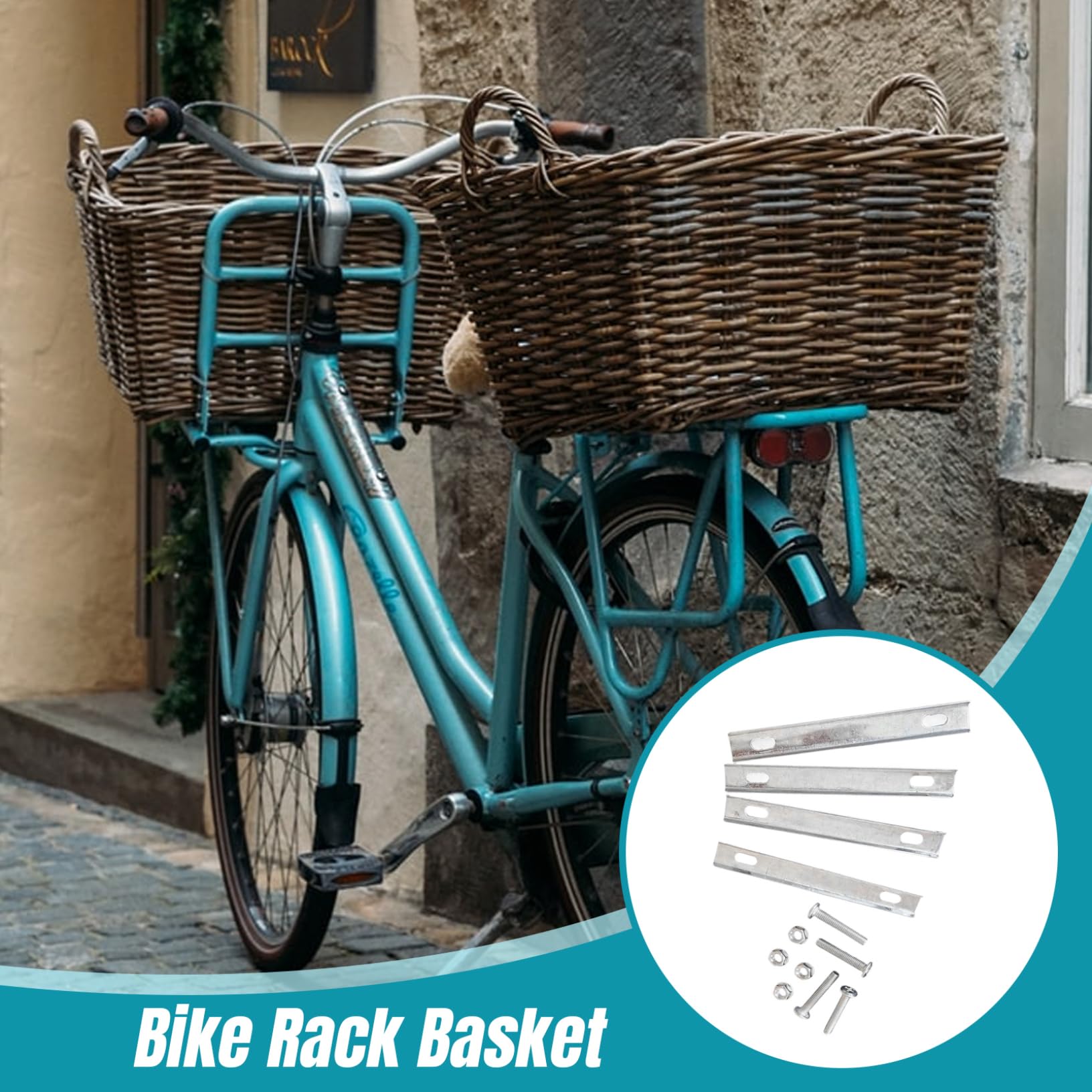 Sisinkal Support De Montage Réglable En Métal Pour Panier De