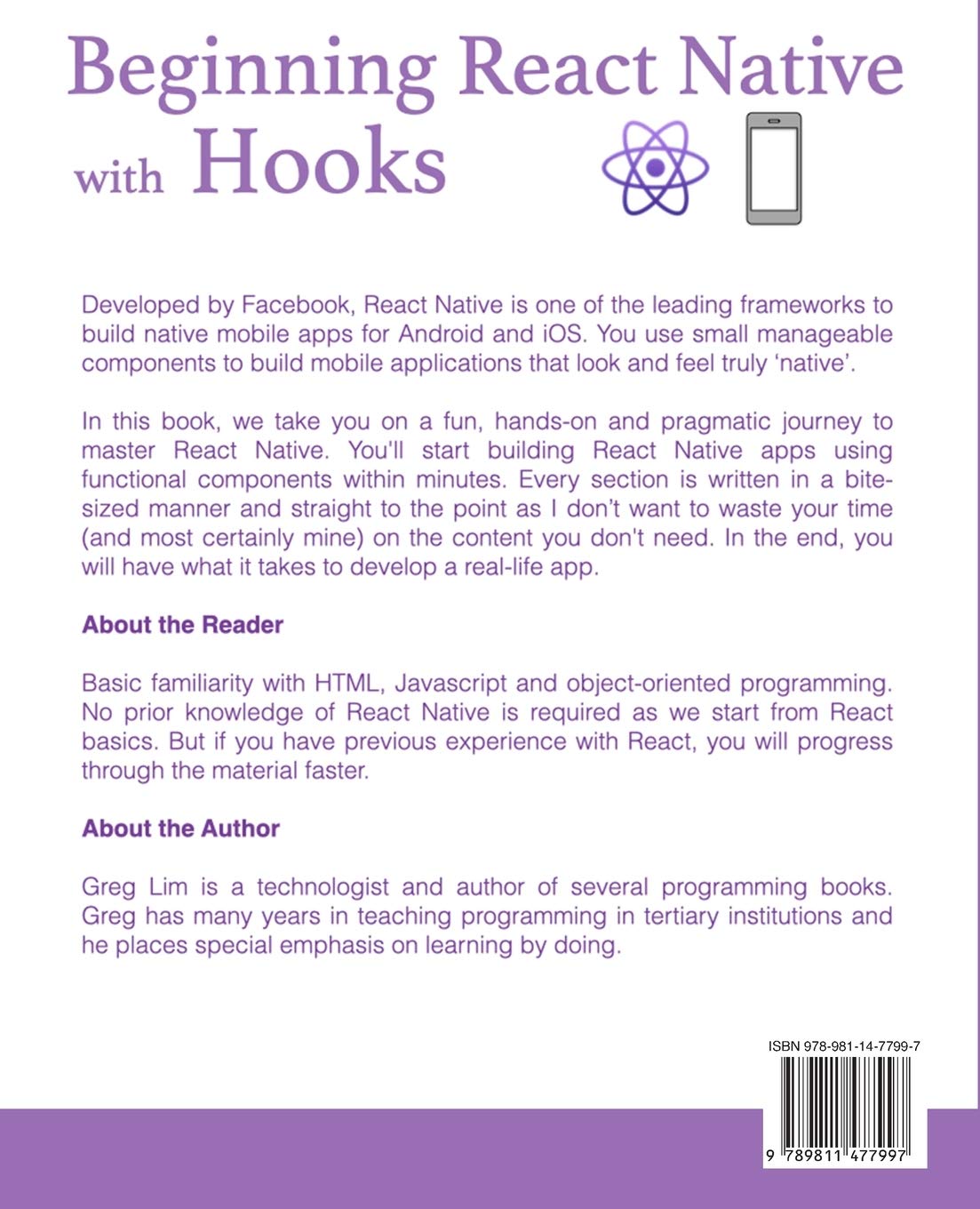 Beginning React Native with Hooks