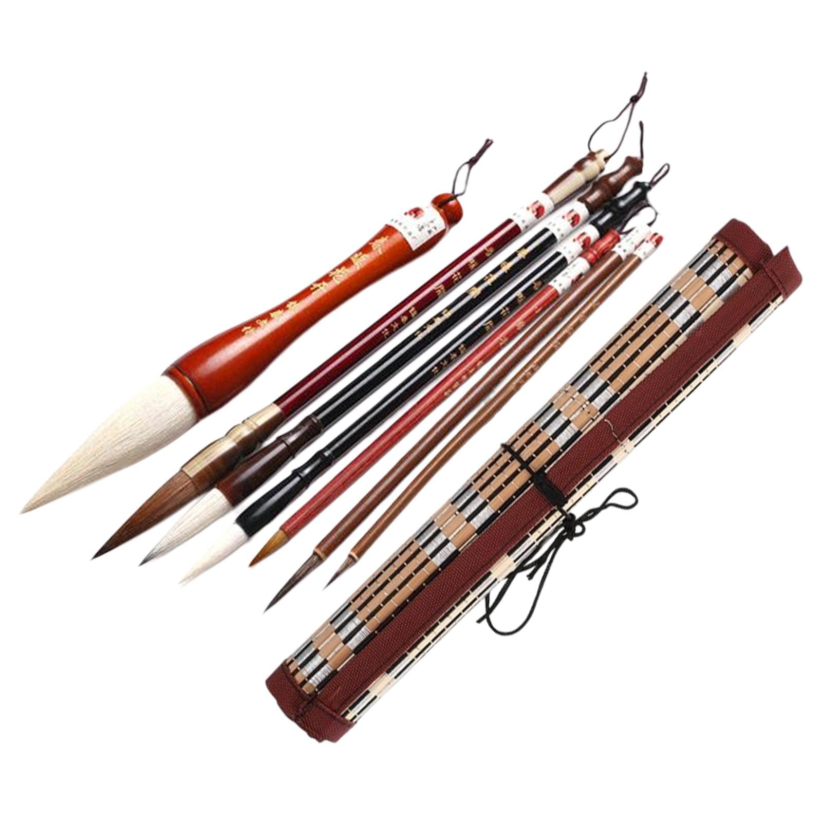 Chinese Calligraphy Brushes Sumi Ink Painting for Professional Beginner 7Pcs-picture-20