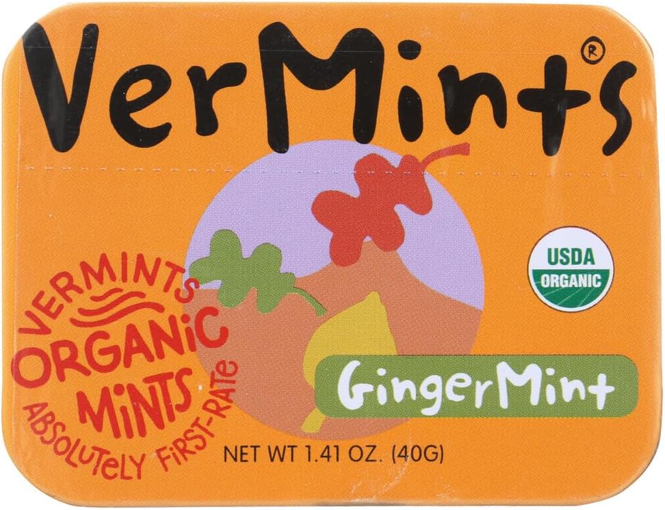 Vermints All Natural Breath Mints GingerMint - 1.41 oz