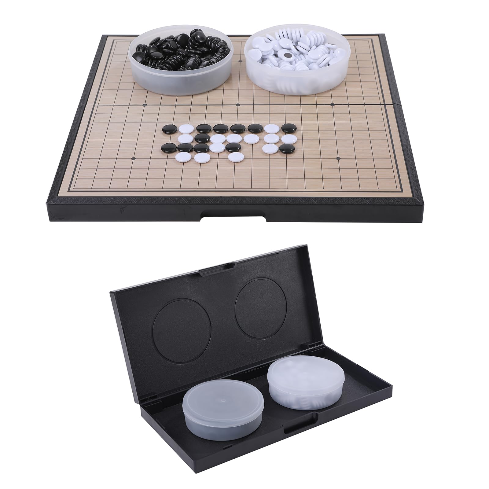 Amazon | ピュアシーク 囲碁セット 子供 囲碁 マグネット 大きいサイズ  