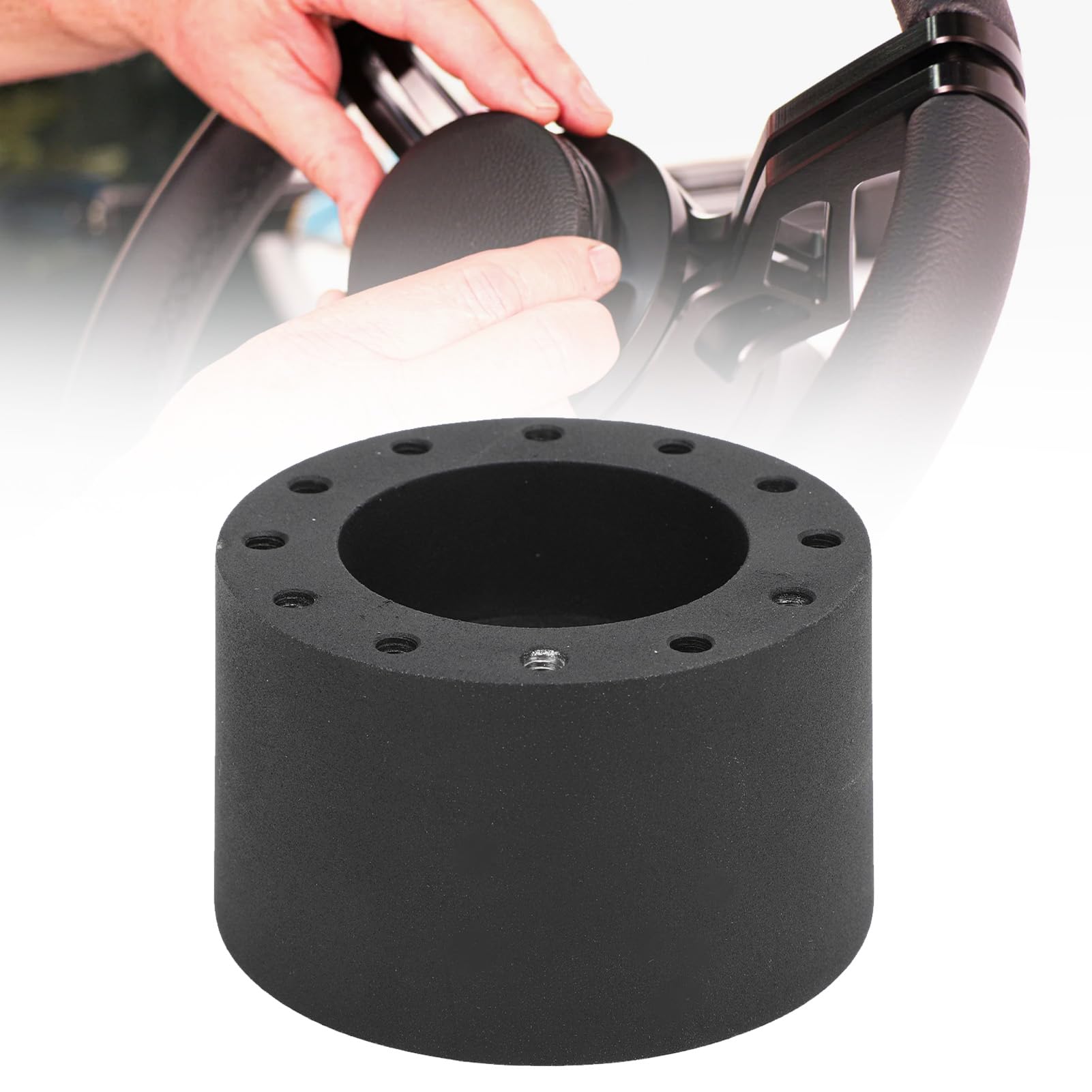 6 -Loch -Hub -Adapterlenkrad, Keyway Metall Struktur Marine Hub -Adapter für Grant, NRG, Lecarra, GT -Aufführung, Boote mit 3/4 Zoll Key Slot -Schlüsselloch