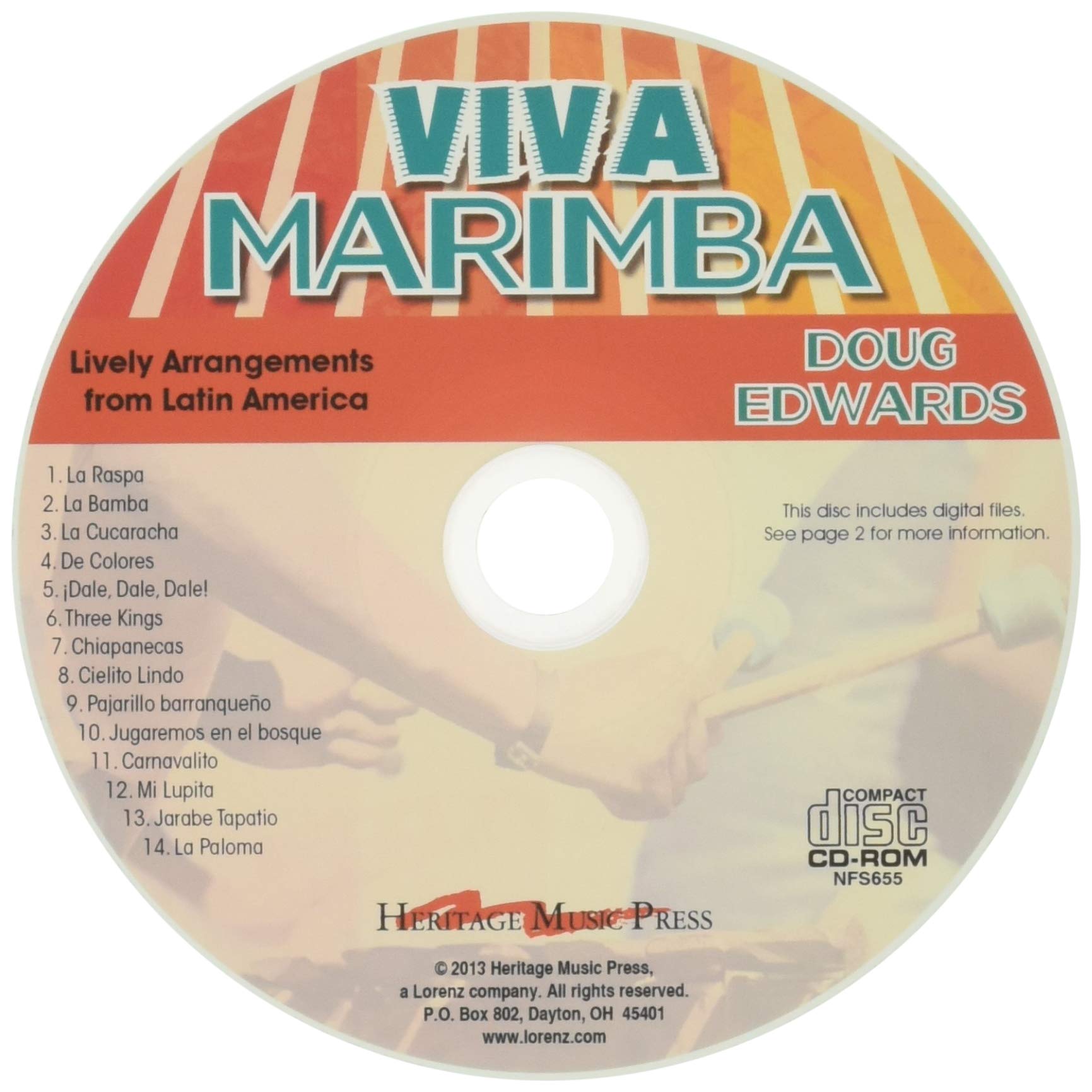 Viva Marimba: Lively Arrangements from Latin America