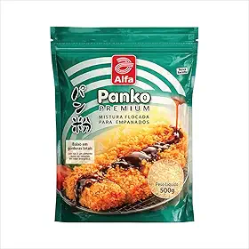 Farinha Panko Premium Flocada Para Empanados 500g - Alfa