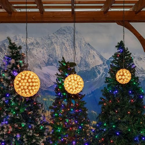 Miniatura 6 de Novelty Lights SS50100150 - Minibombillas de estrella incandescentes de grado comercial para interiorexterior de Navidad, 50, 100 y 150 luces,