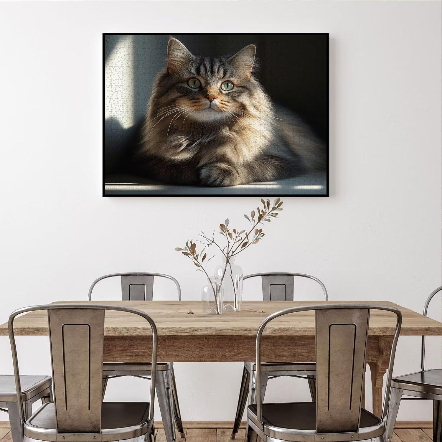 Puzzle 5000 Teile für Erwachsene, 3D Puzzle Katzen Holzpuzzles, n-487 | Puzzlematte Tier, Heimunterhaltung, Entspannung Meditationspuzzle, Impossible Klassische Jigsaw Puzzles, Home Decoration