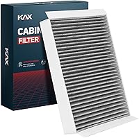 Vista 1 de KAX CF12152 - Filtro de aire de cabina con carbón activado, repuesto para Ford Mustang GT/EcoBoost/V6/Shelby GT350/Bullitt 2015-2024, filtro de aire