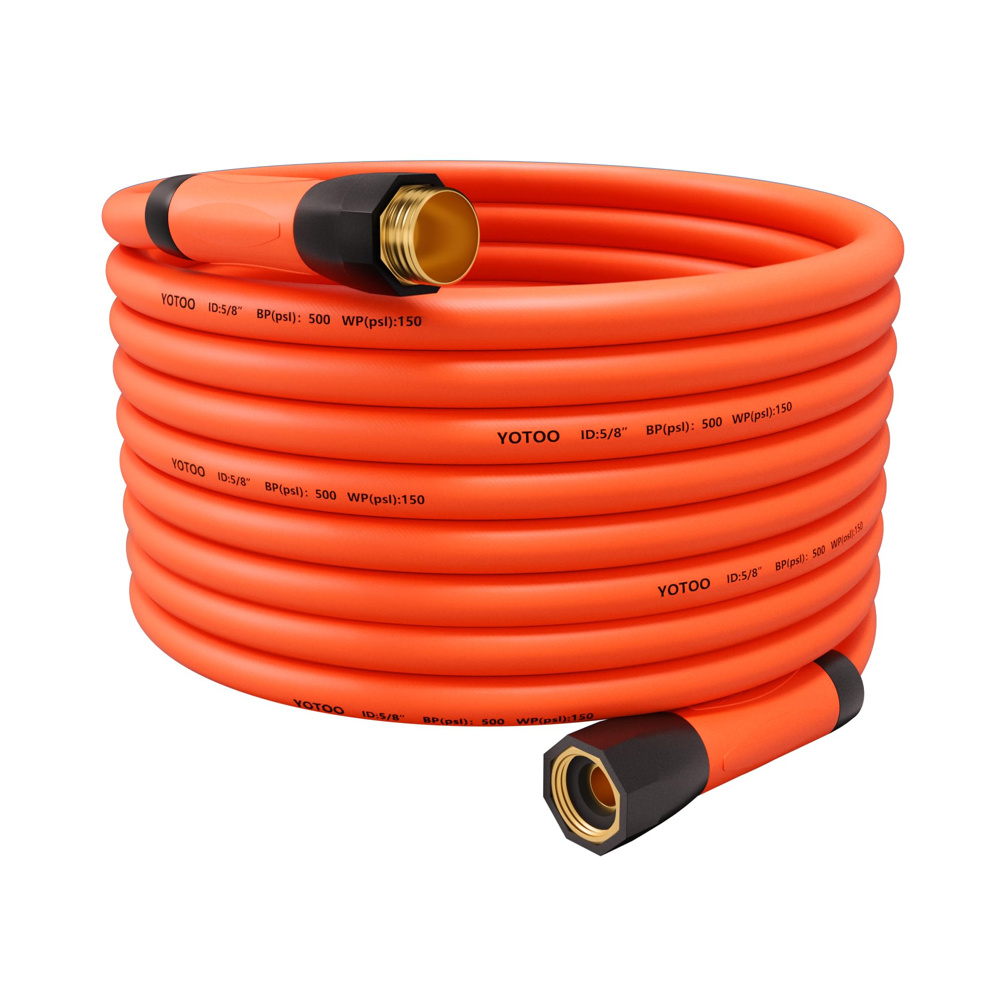 Tuyau d'arrosage hybride YOTOO en laiton massif pour un jardinage durable
