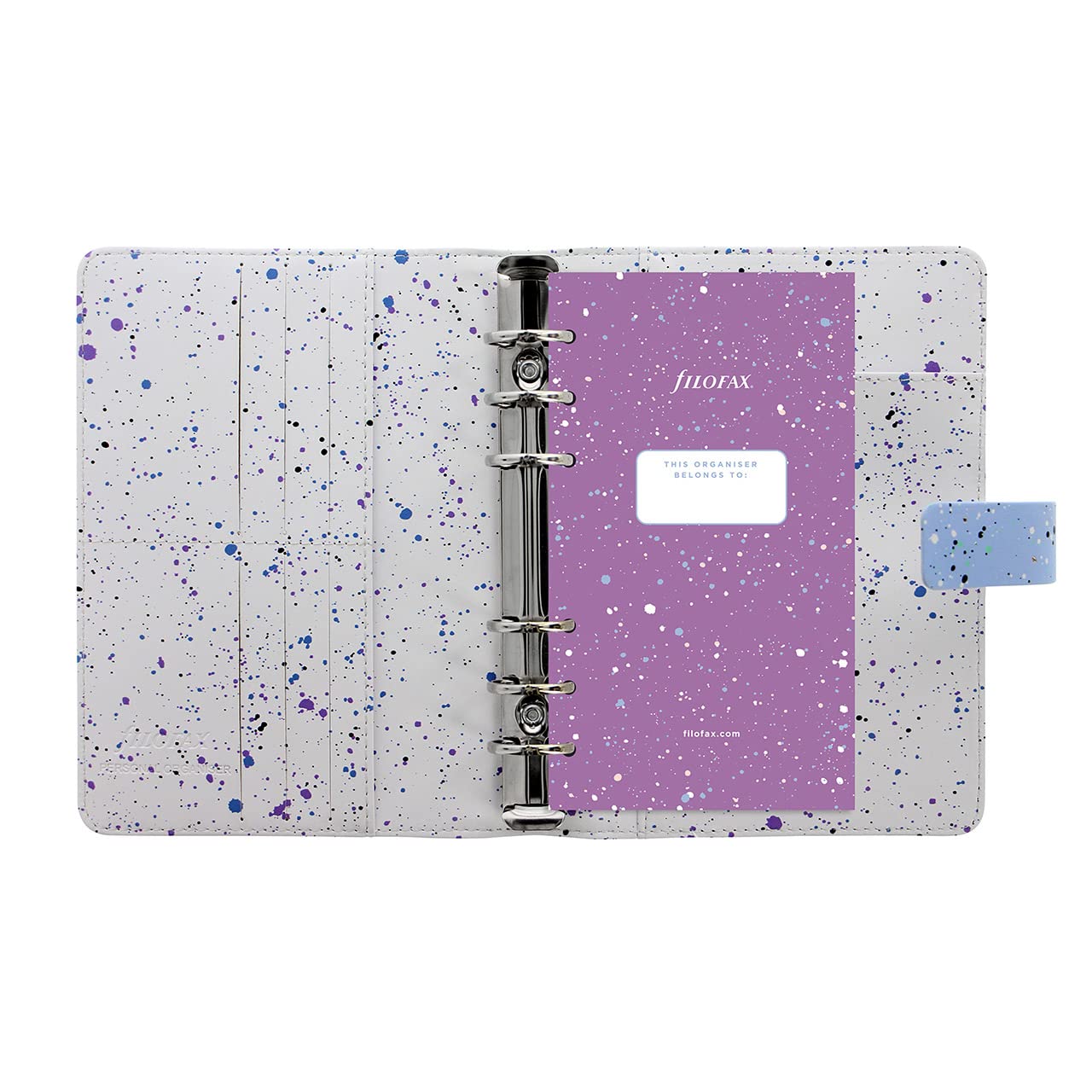 Filofax agenda ad anelli Expressions formato Personal - azzurro cielo