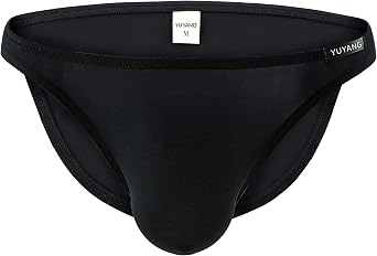 BRAVE PERSON Super Soft Ice Silk Swim Briefs Mens Low-Rise Bikini Underwear 9023