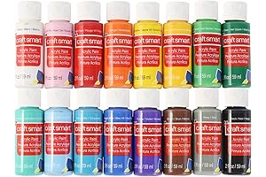 Michael's Craft Smart Assorted Matte Acrylic Paint Set of 16