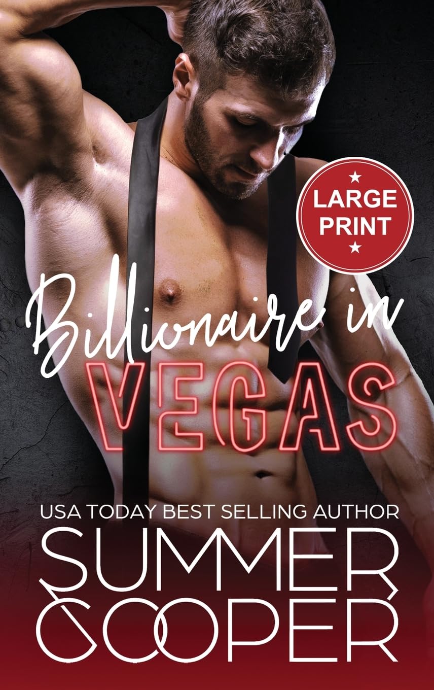 Billionaire In Vegas: Office Vacation Romantic Comedy (Large Print Hardback) (1) (Billionaire Matchmaker (Large Print))