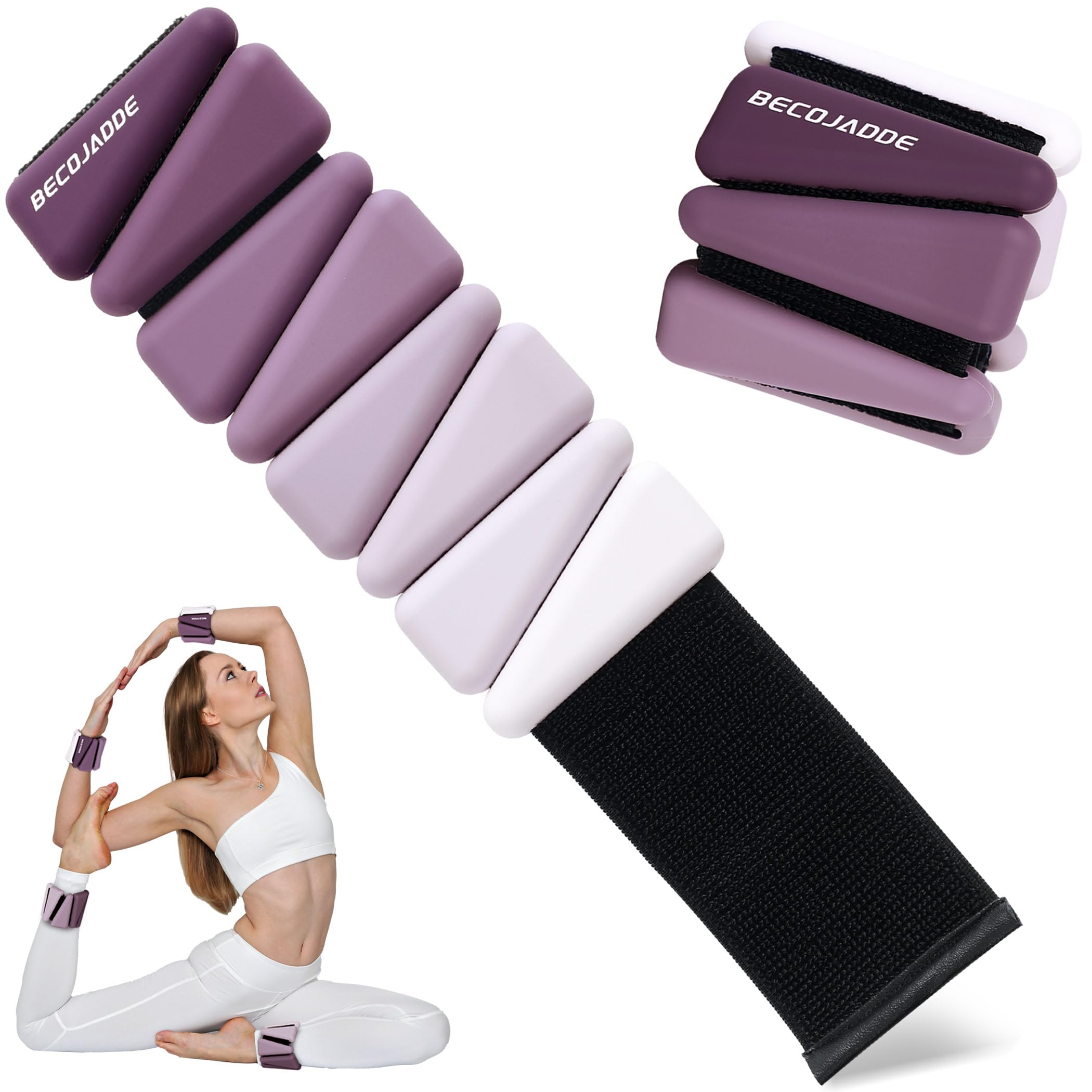 BECOJADDE Gradient Ankle and Wrist Weights