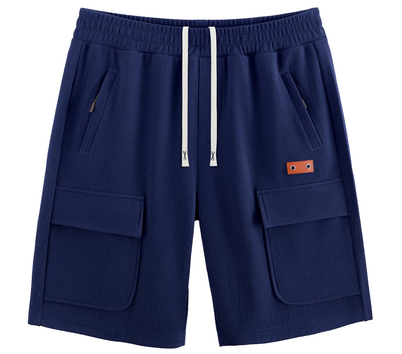APTRO Kurze Hosen Herren Shorts mit Reißverschlusstasche Freizeitshorts Elastische Taille