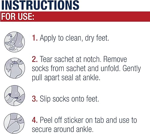 Miniatura 8 de Aquaphor Mascarillas reparadoras para pies, calcetines hidratantes para pies secos, tratamiento hidratante para el cuidado de los pies con aceite de