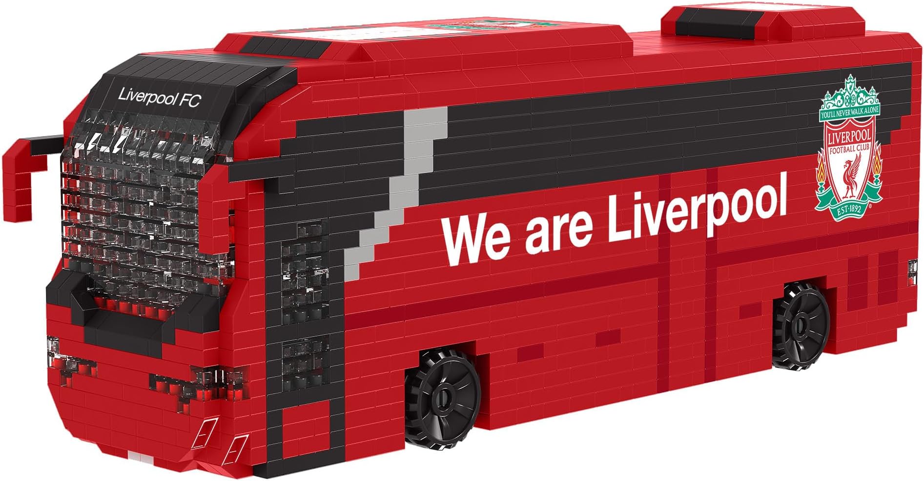 Official Licensed Liverpool FC BRXLZ Bricks 3D Football Coach Construction Set