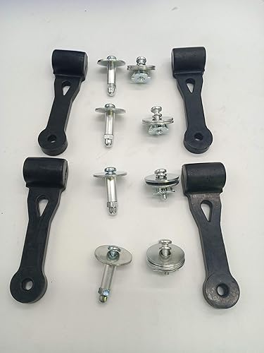 Miniatura 3 de shiosheng 4 piezas 109808X 532109808 - Conjunto de pestillo de campana ensacadora para cortacésped, incluyendo accesorios para artesanos, Husqvarna,