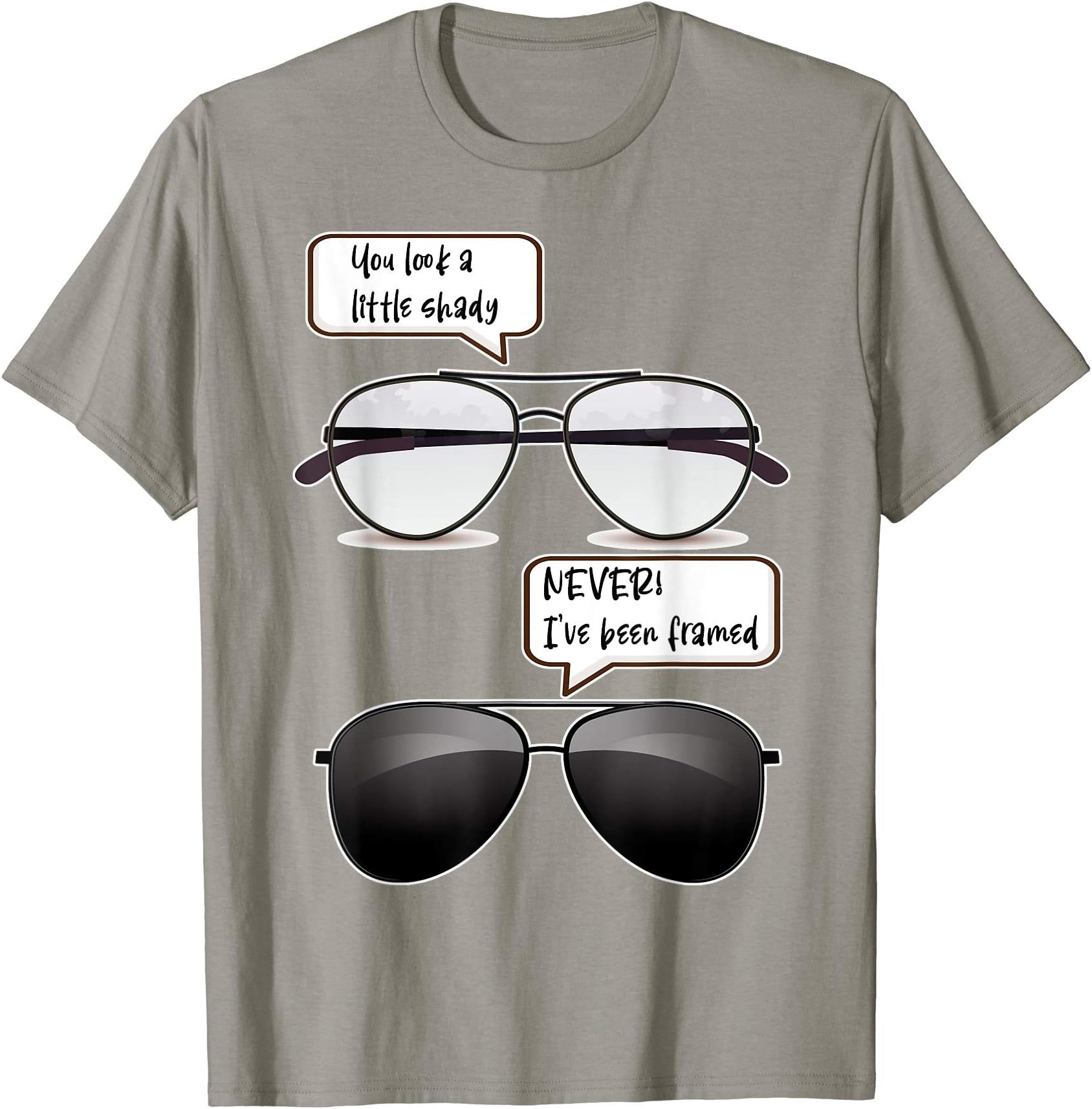Optometrist Rockin GiftsOptician Shady Or Framed Funny Optometry T-Shirt