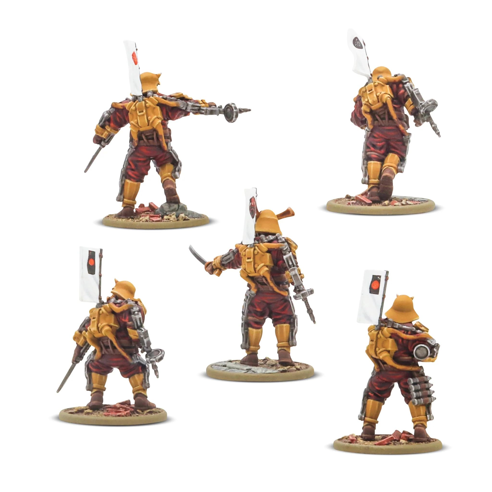 Warlord Games Empire of Japan Starter Army – Miniatures pour Konflikt 47 Miniatures très détaillées à l'échelle de 28 mm