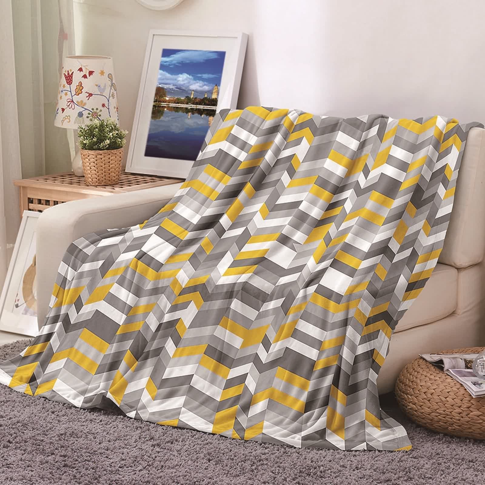 Plaid polaire 180x240cm pour des soirées cocooning chaleureuses en hiver