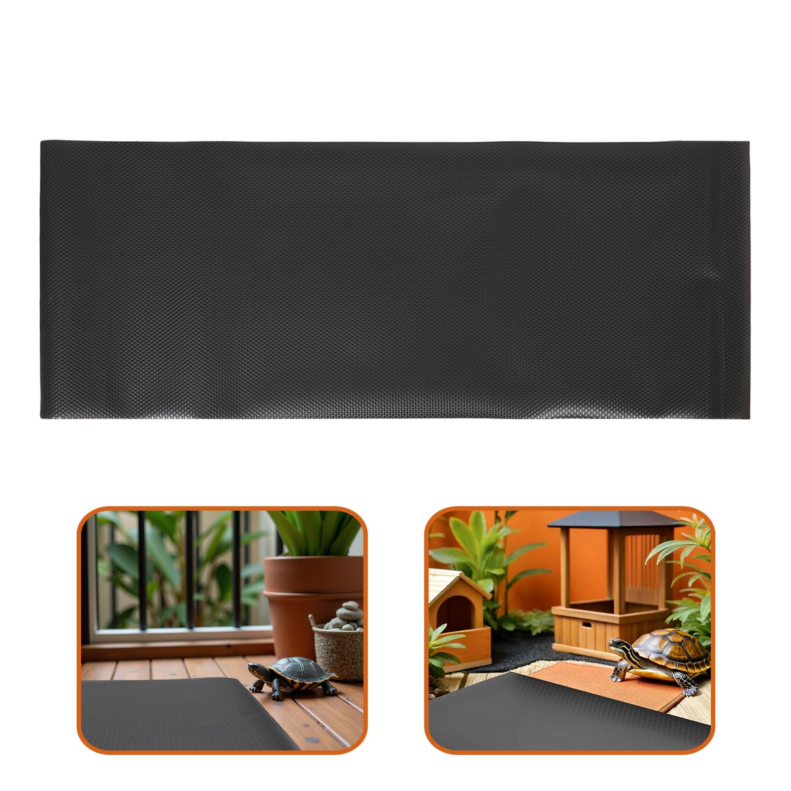 Toddmomy Tappetino Antiscivolo per Rettili 3 Pezzi, Substrato Morbido e Lavabile 40x100 Cm, Rivestimento Assorbente per Terrari Protezione dall’umidità, per Gechi Leopardo e Draghi Barbuti