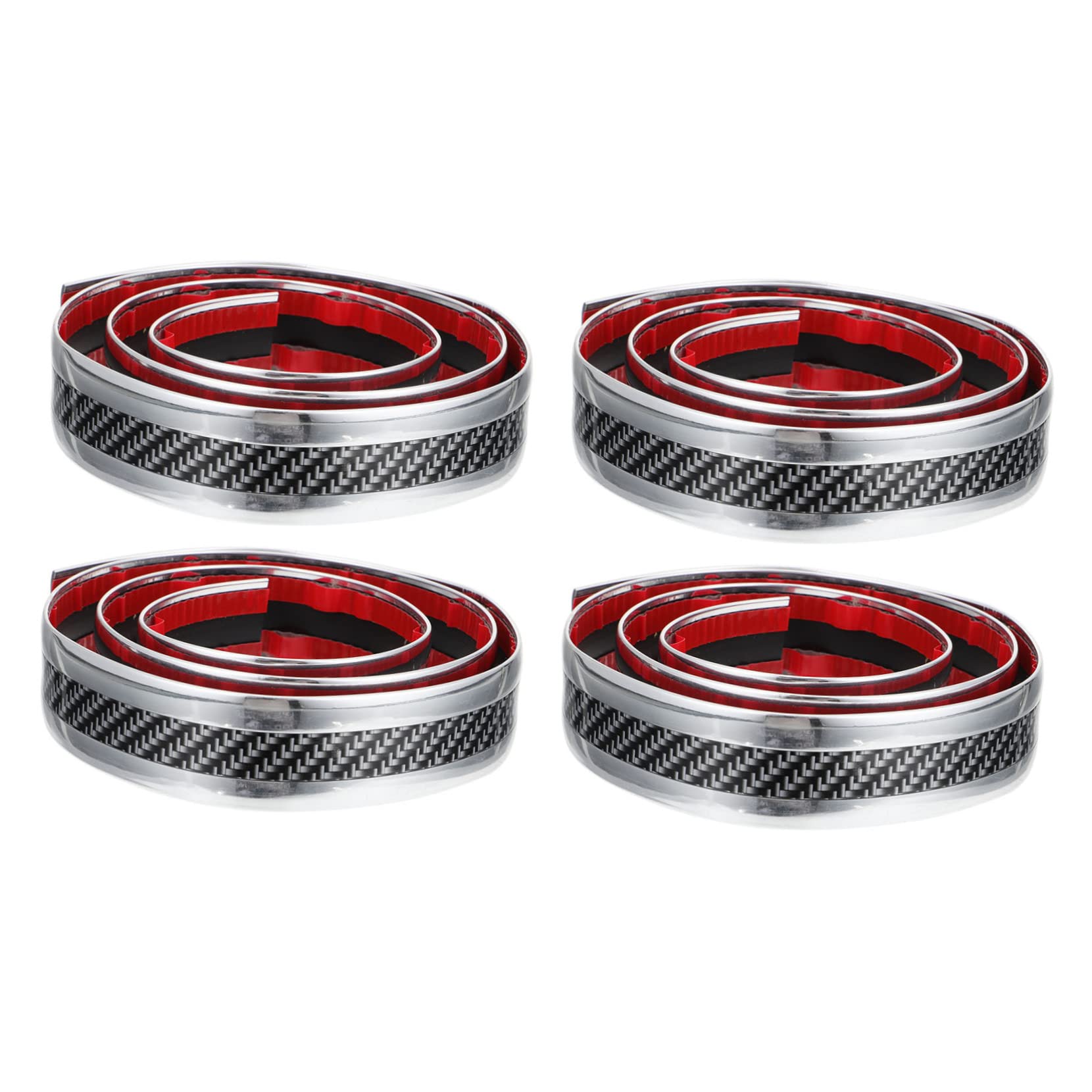FAVOMOTO 20 Rolls Door Sill Protectors Vehicle Sill Protectors Heavy Duty Adhesive Tape For Car Doors Sticker Threshold Style Shielding Universal Rubber