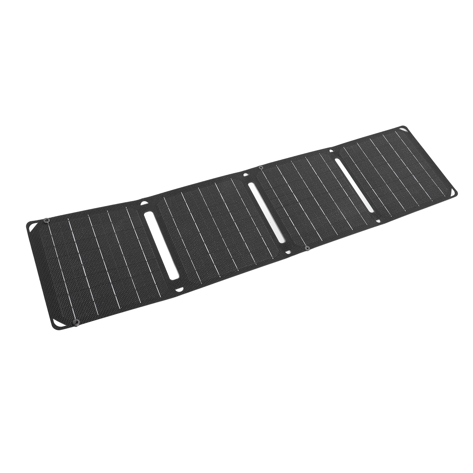 Borsa di Ricarica per Pannello Solare Pieghevole Ad Alta Efficienza da 40 W per Campeggio in Viaggio, Pannello Solare Pieghevole con Doppia Porta USB per Uso Esterno