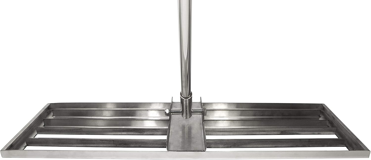 Best Seller Varomorus Stainless Steel Lawn Level Tool with Handle for Grass Golf Field (30) Buy 1 get 1 🔥 Varomorus Stainless Steel Lawn Level Tool with Handle for Grass Golf Field (30)