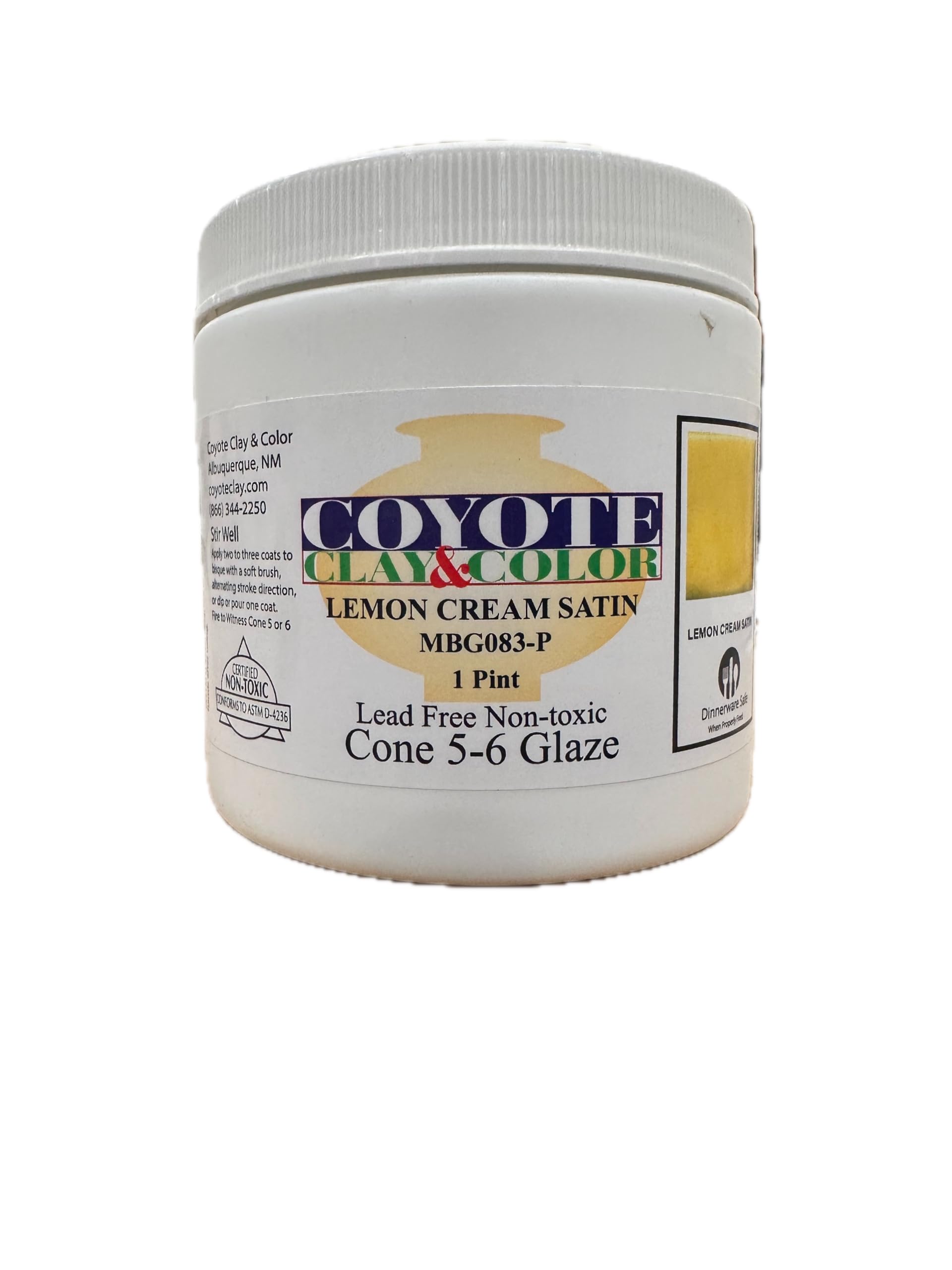 Coyote Glaze - MBG083 - Lemon Cream Satin