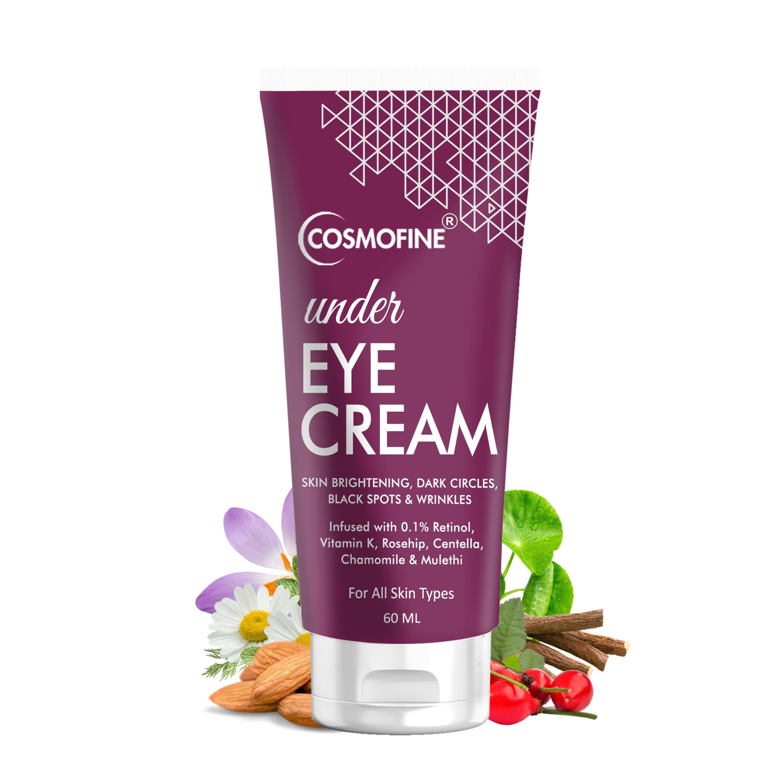 Under Eye Cream For Wrinkles, Fine Lines & Dark Circles for Women & Men 60 ml (Pack of 1)-image-19
