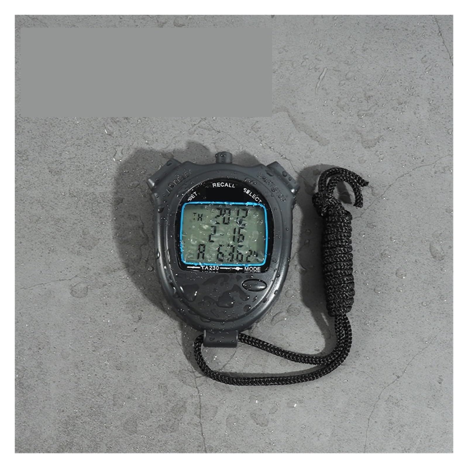 Cronometro con display digitale elettronicoSportFitnessCorsaAtleticaAllenamento TA230