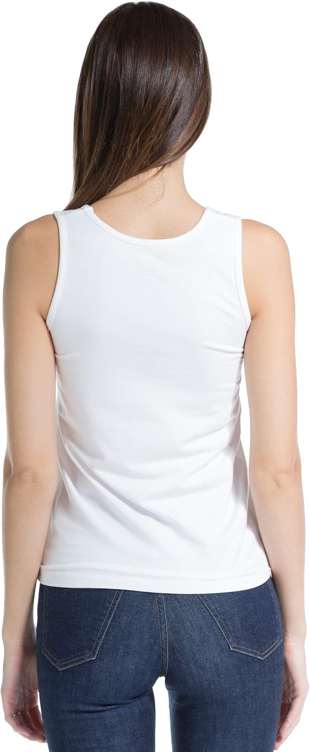 Fishers Finery Women's Ecofabric Moisture Wicking Yoga Jersey Tank Top