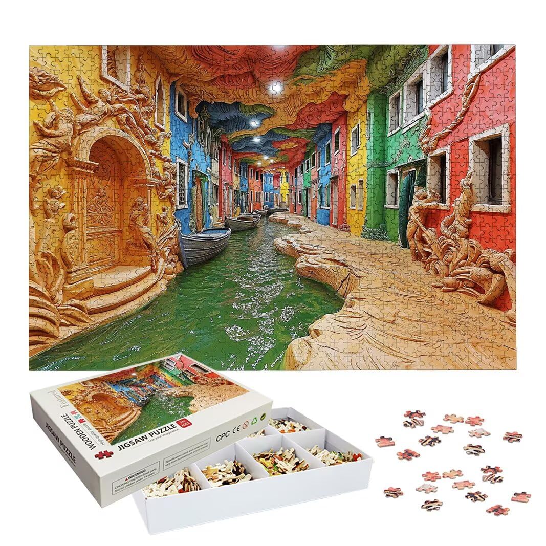Puzzle 2000 Pièces Adultes, Puzzle 2000 Pieces Italie, Cadeau Femme -2184