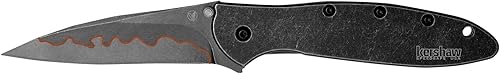 Miniatura 5 de Kershaw Leek - Cuchillo plegable de bolsillo, hoja de 3 pulgadas, ideal EDC, bloqueo de marco, apertura asistida SpeedSafe, hecho en los Estados