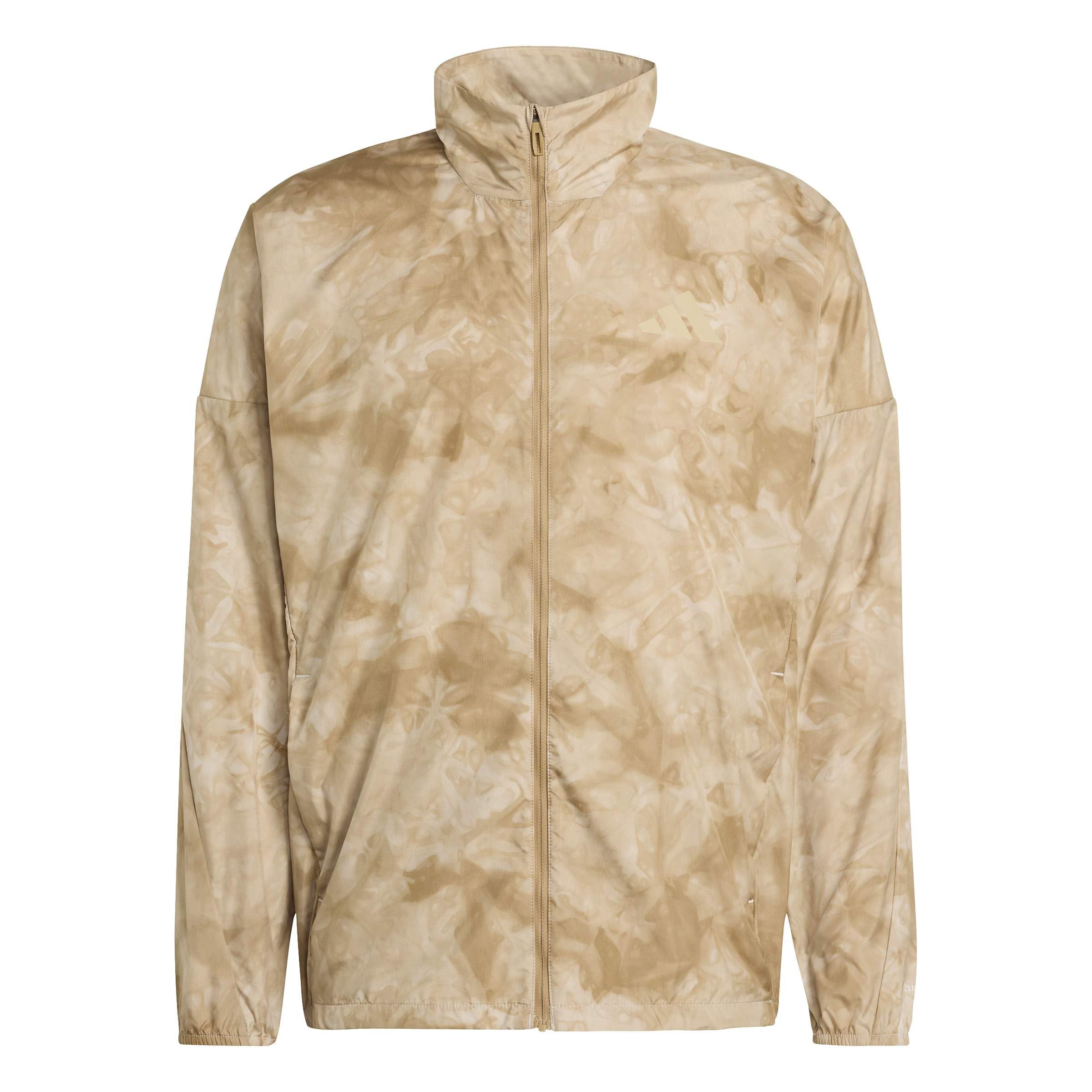 adidas Men's Terrex Multi Spray Dye CLIMA365 Wind Jacket, wonder alumina/cardboard, L
