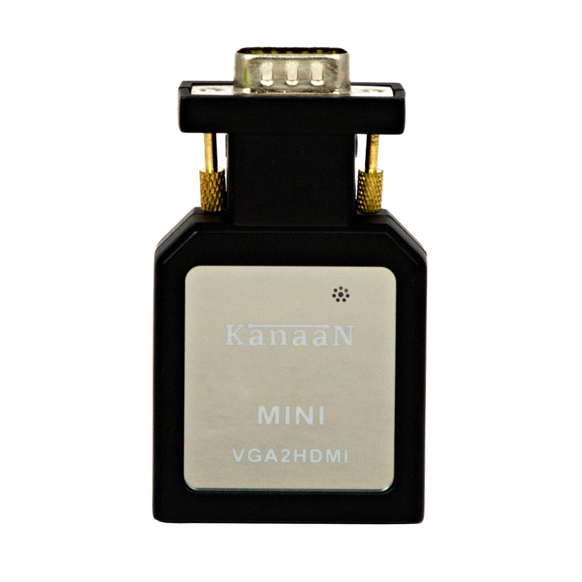 LEICKE KN39752 VGA zu HDMI Konverter FullHD Wandler | Umwandler Video Adapter |Mit Audio Line In