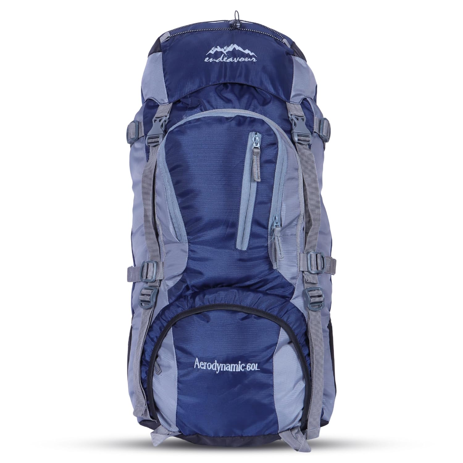 Endeavour Aerodynamic 60 Ltr Rucksack for Trekking and Travel | Laptop Sleeve | Water Repellent | Rain Cover | 2 Year Warranty Endeavour Aerodynamic 60 Ltr Rucksack for Trekking and Travel | Laptop Sleeve | Water Repellent | Rain Cover | 2 Year Warranty