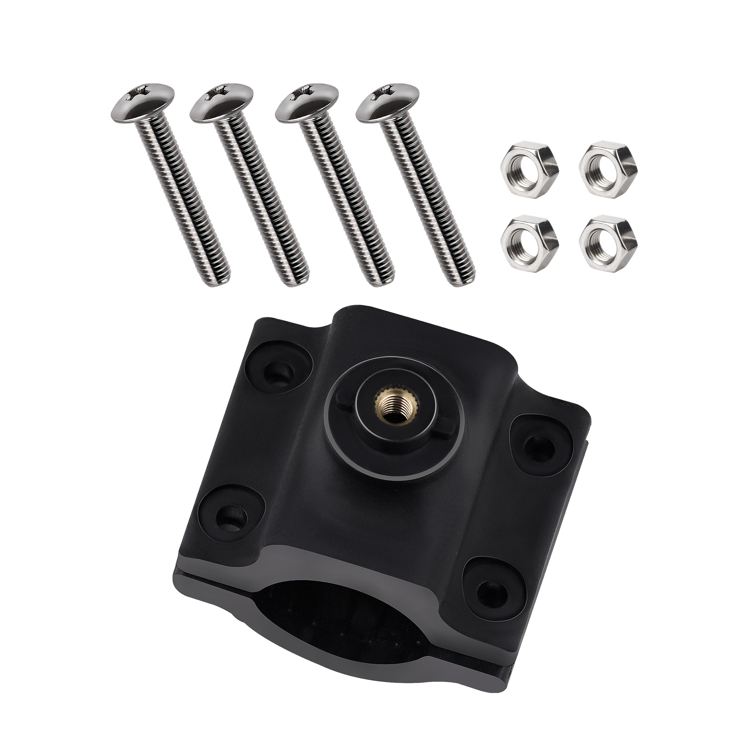 Clamp Style Mount Compatible with Lowrance Eagle Eye 9, Fits Wide Range of Poles from 1" OD to 1.5" OD (Clamp Style - 1" - 1-1/2" OD)-picture-21