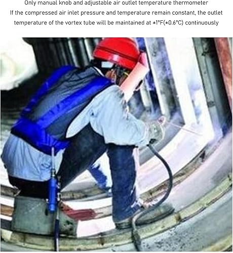 Miniatura 4 de TOPINCN Tubo de chaleco de aire acondicionado, tubo de chaleco de enfriamiento de hielo, tubo de chaleco de enfriamiento de acero para soldadura,