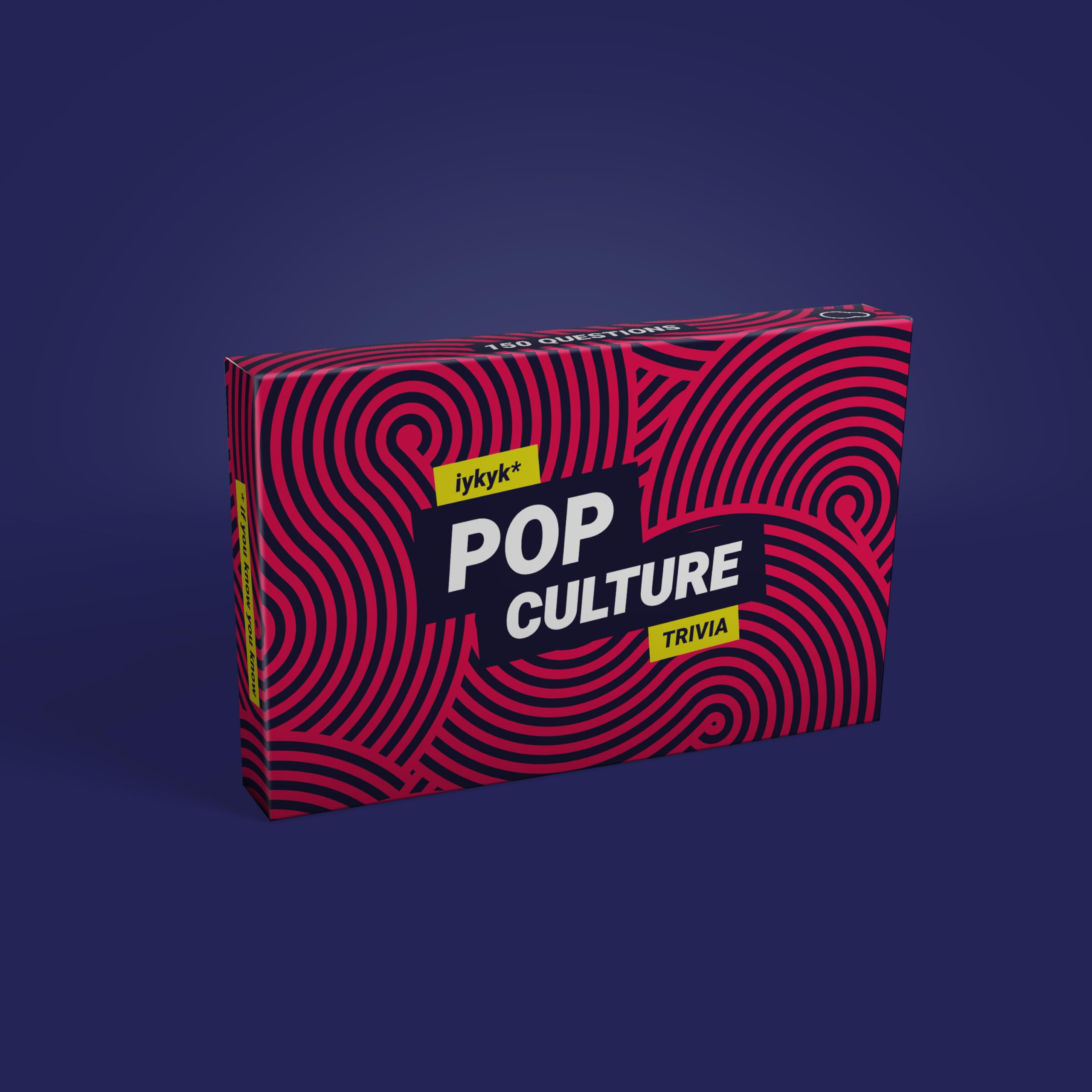 Bubblegum Stuff iykyk Pop Culture - Fun Quiz Game - Celebrity Gossip- 150 Quirky Questions - Perfect for Games Night, Parties, and Traveling - Great Gift Idea!…