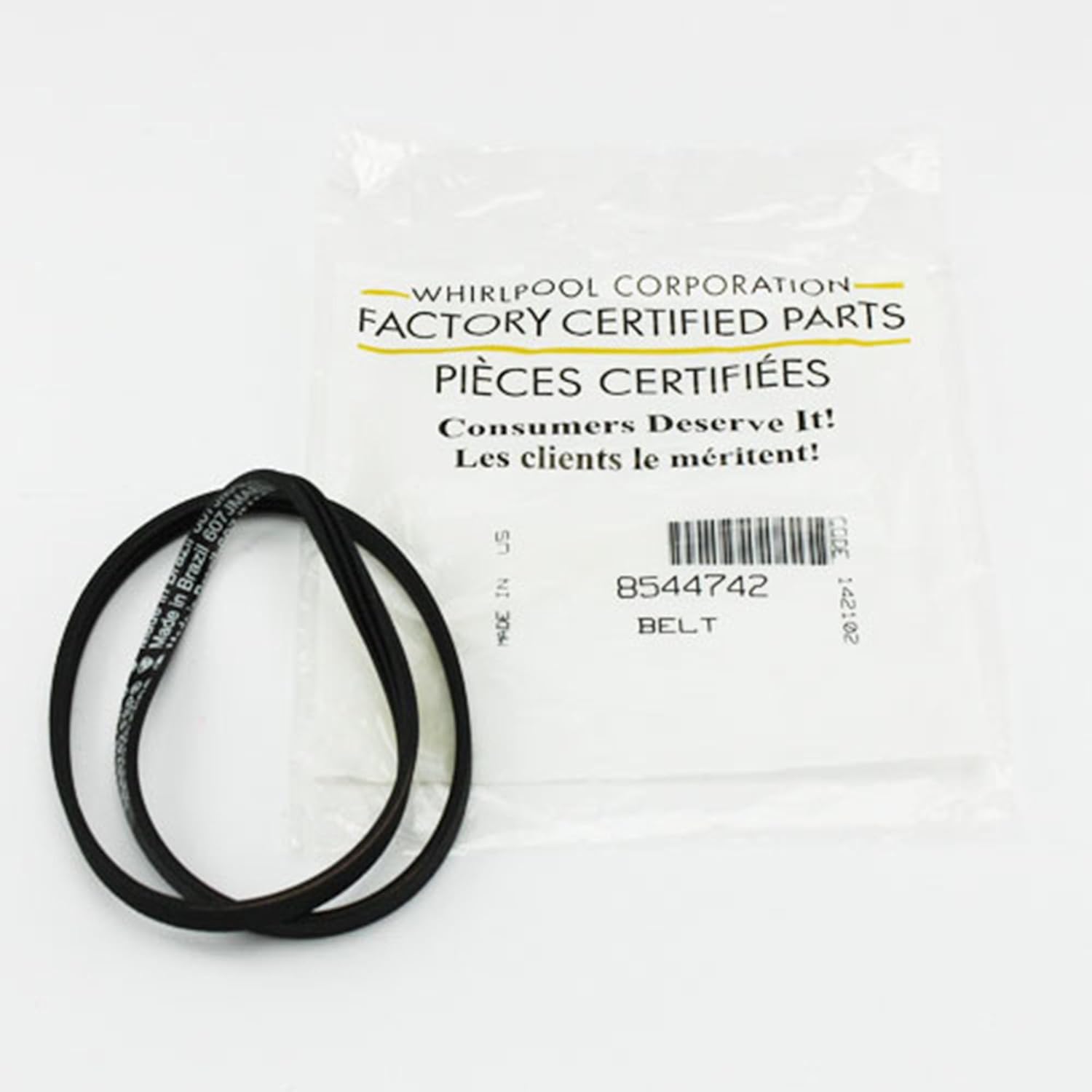 Whirlpool 8544742 Belt for Dryer