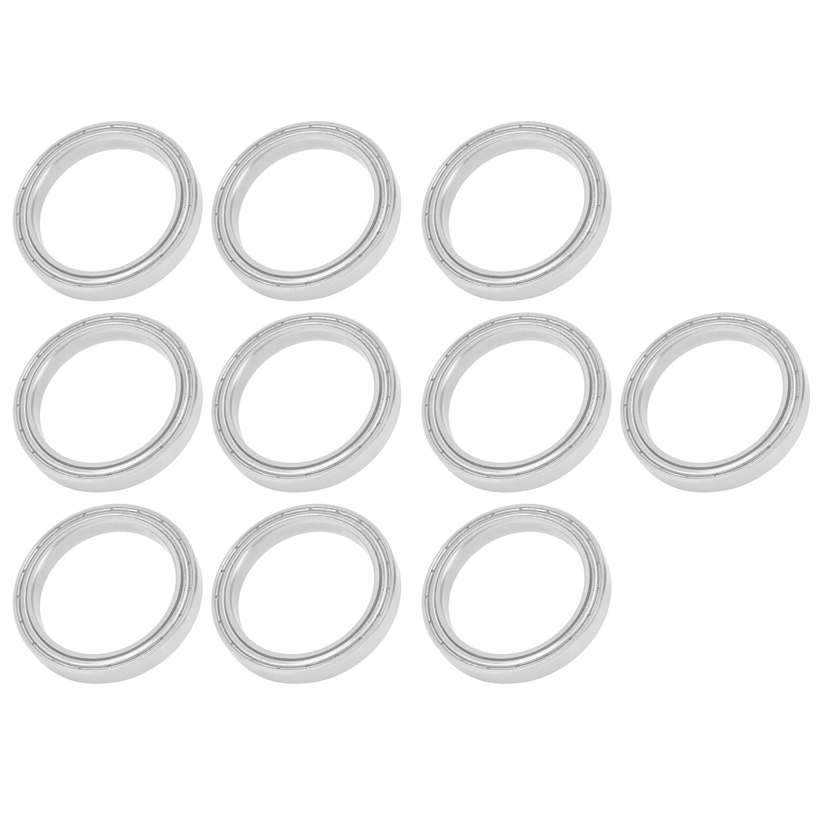 Ausla Rodamiento de Bolas de Acero Inoxidable 440 Rodamiento Rígido S6808Z 40 X 52 X 7 Mm de una Hilera de Alta Velocidad y bajo Nivel de Ruido para Mantenimiento de Equipos de Bomba de Agua de Motor