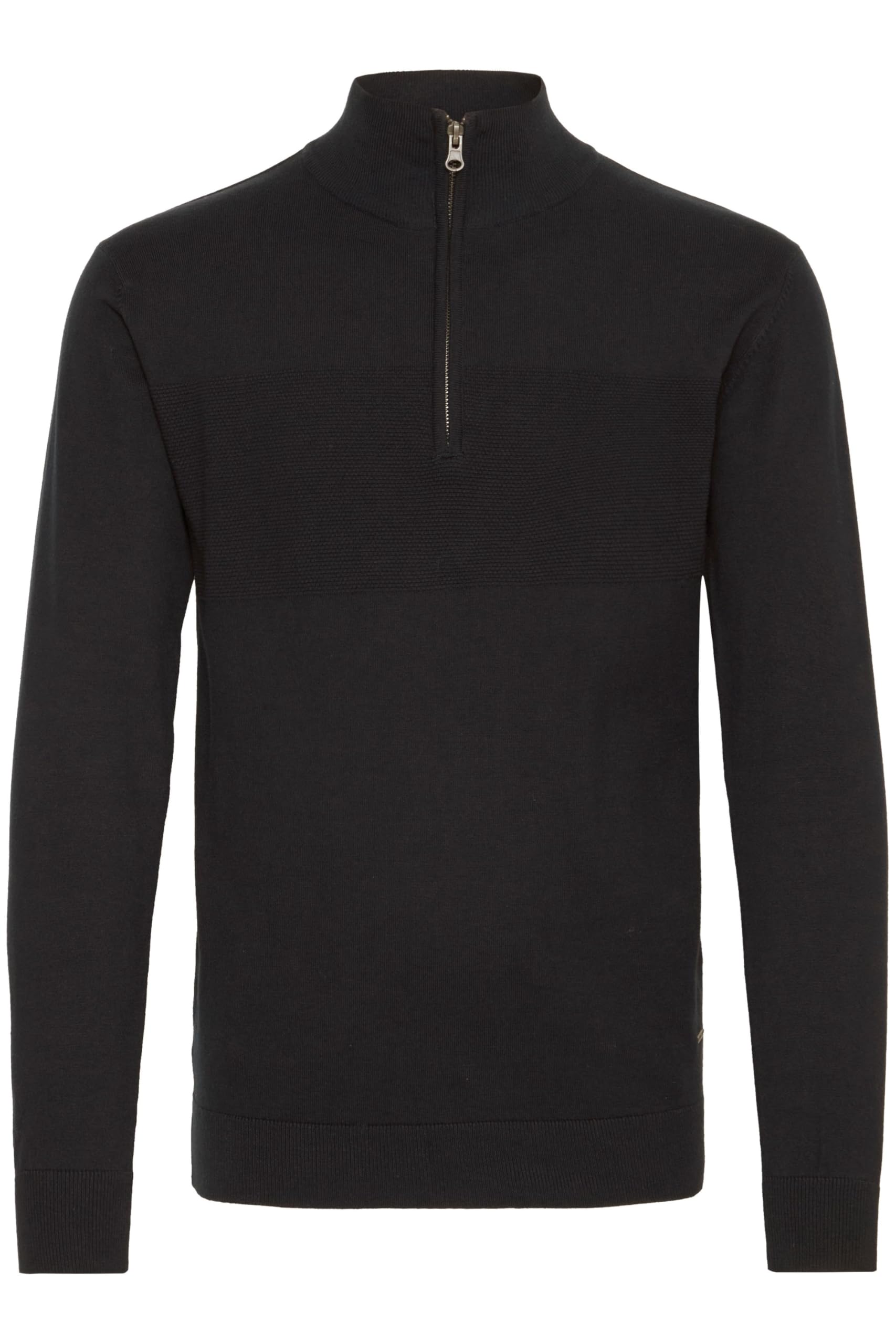 Indicode IDErno Herren Strickpullover Troyer Feinstrick Pullover