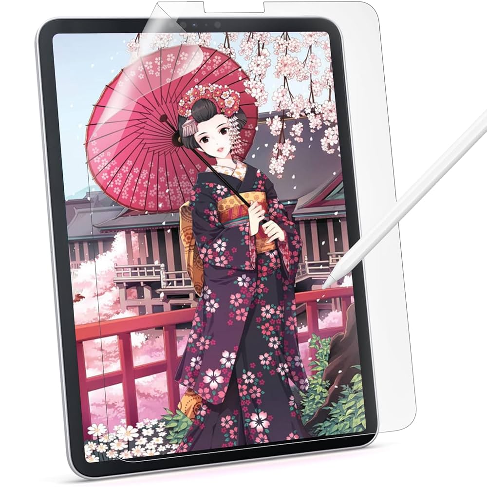 iPad Mini 6用 8.3ペーパーテクスチャ 液晶保護フィルム TBWA21SFLNSPLL iPad mini 8.3インチ 第6世代 (2021年) ペーパー