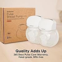Vista 8 de KeaBabies Extractor de leche manos libres, extractor de leche inalámbrico portátil, extractor de leche eléctrico doble, portátil, máquina automática