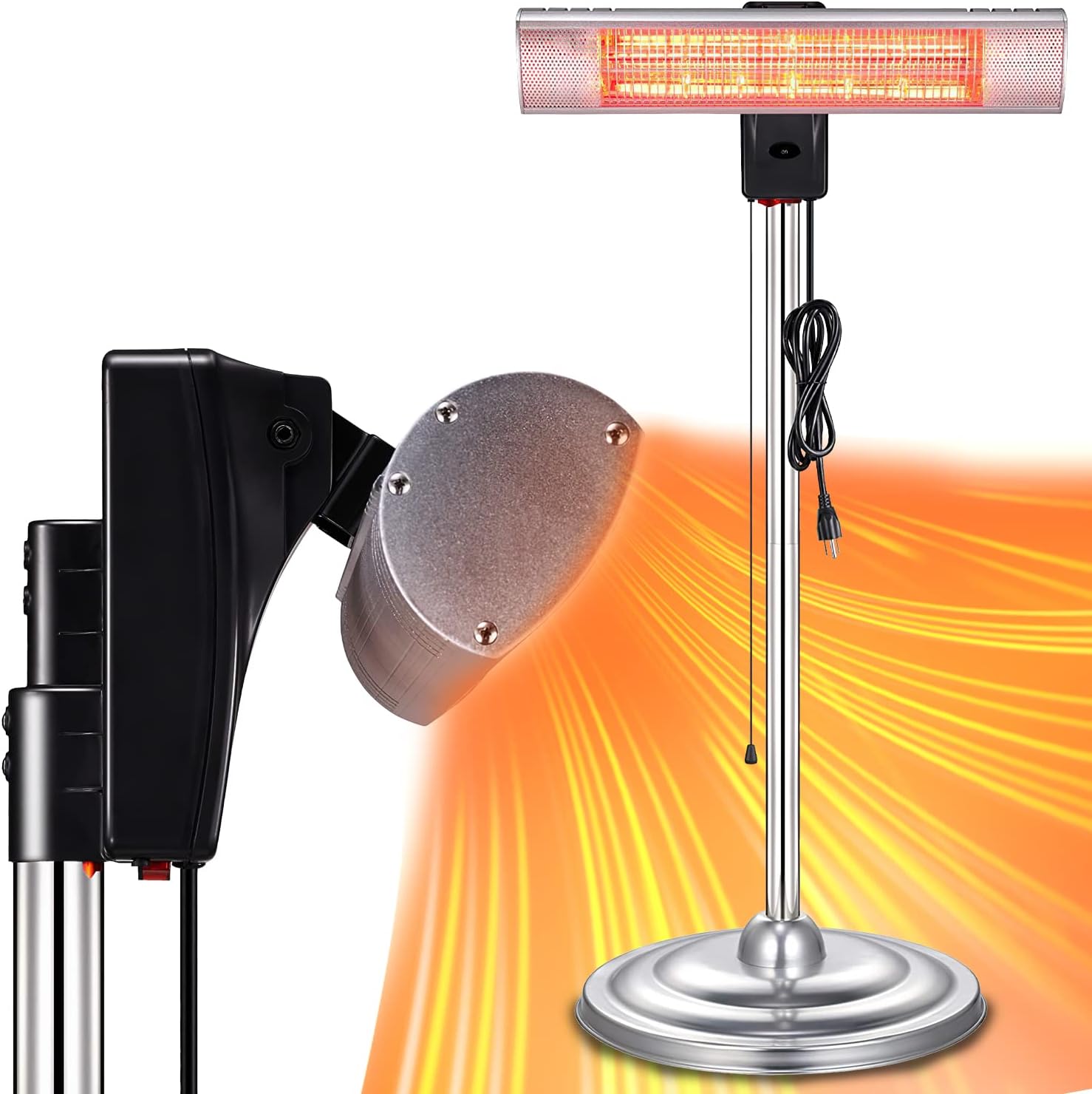 ZAFRO Patio Heaters For Outdoor Use Electric,Waterproof